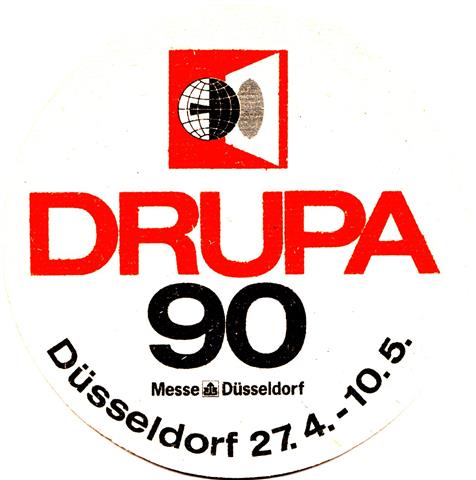 dsseldorf d-nw franken drupa 1b (rund215-drupa 1990-schwarzrot) 